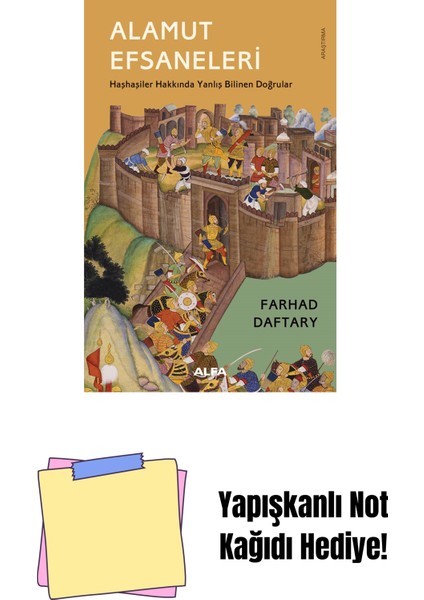 Alamut Efsaneleri + Yapışkanlı Not Kağıdı