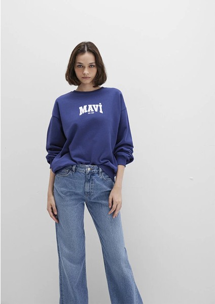 Kadın Lacivert M1S10372-70498 Sweatshirt fiyatları