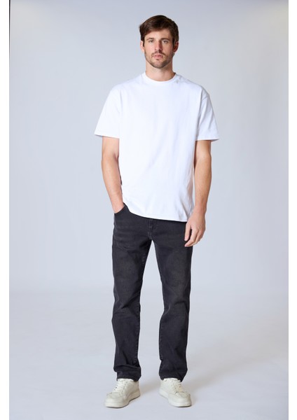 Vegas 132-323 Dark Antracite Likralı Bol Kesim Erkek Kot Pantolon Antrasit fiyatları