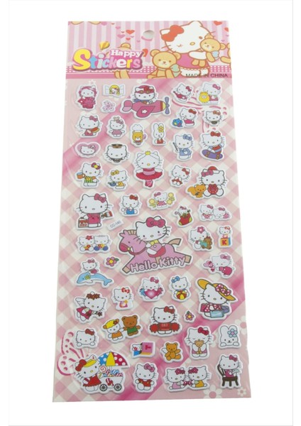 Allzey Çzgflm Karakteri Kabartmalı Sticker-Pembe fiyatları