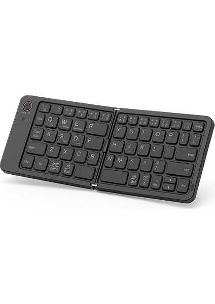 Katlanabilir Bluetooth Kablosuz Klavye | Bt 5.1 | Usb-C Şarj | Çoklu Cihaz Bağlantısı | Taşınabilir Mini Klavye + Telefon Standı indirimleri