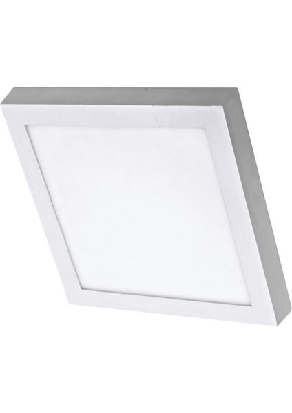 Fujika 22W 2200LM Sıva Üstü Kare Led Panel Armatür 6400K Beyaz Işık fırsatları