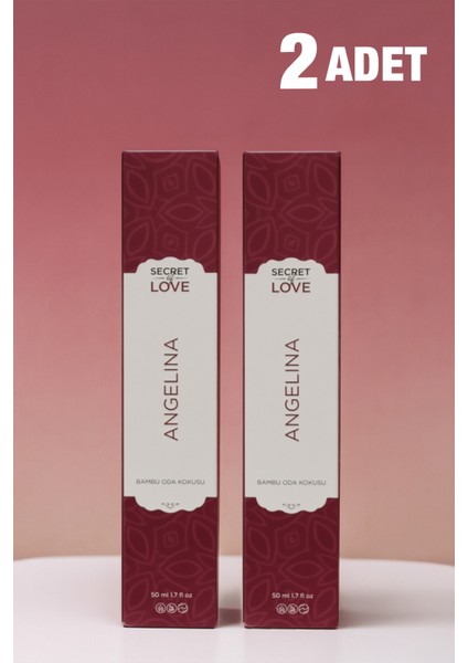 2'li Oda Kokusu Çubuklu Angelina 50 ml fiyatları