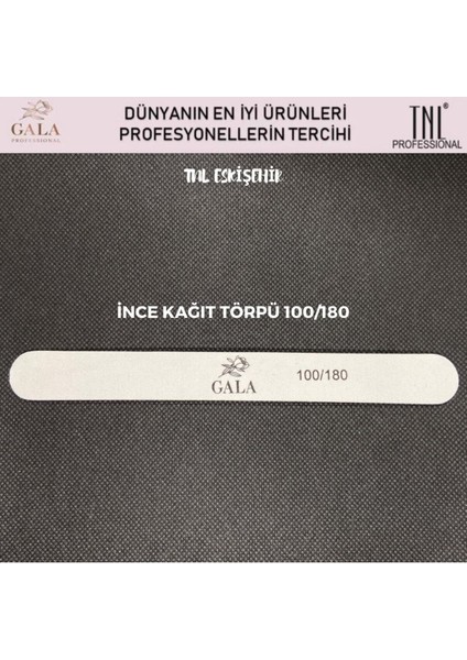Ince Kağıt Törpü 100/180 5'li Set, Temizlik ve Bakım Aracı