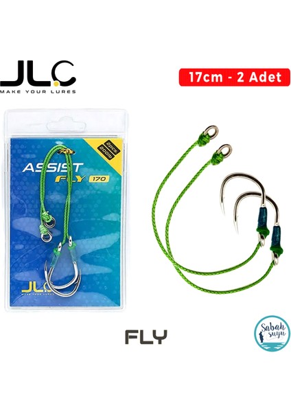 Tekli Hazır Assist Iğne Fly 17CM (2 Adet)