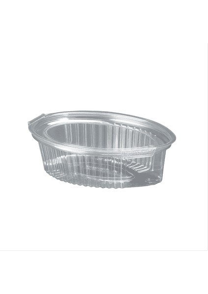 Plastik Oval Sos Kabı 80 cc (100'LÜ)