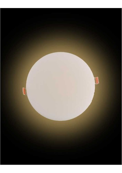 CT-5662 X-Plus Slım LED Panel Armatür Yuvarlak Sıva Altı Sıcak Beyaz Işık 25W Metal Kasa 3200K modelleri