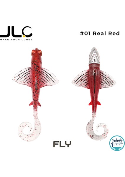 Fly 170 Set 17CM 150GR #01 Real Red Silikon Balık fiyatları
