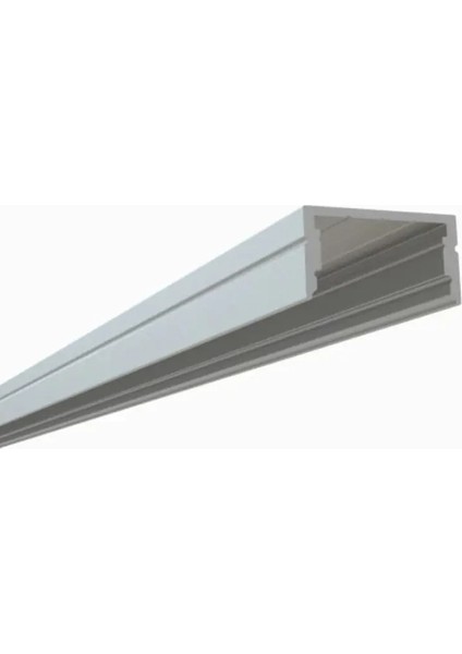Sıva üstü alüminyum LED profil Kanal 1mt. aydınlatma dekoratif şerit kanalı armatür linear ışık kare kasa