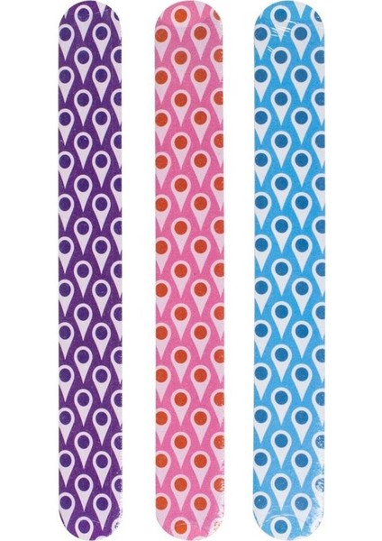 Kagıt Tırnak Törpüsü 3'lü Set, 17.8X2X0.4 cm