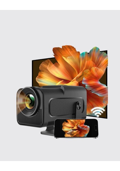 Allzey 1080P Full Hd Çözünürlük ve 4K Destekli Projektör indirimleri