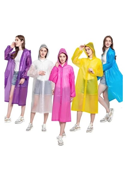 Kalin Unisex Çıt Çıtlı Yagmurluk