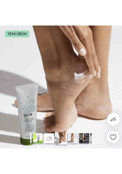 Topuk Bakım Seti: Onarıcı Krem 2 Adet ve Ponza Taşı modelleri