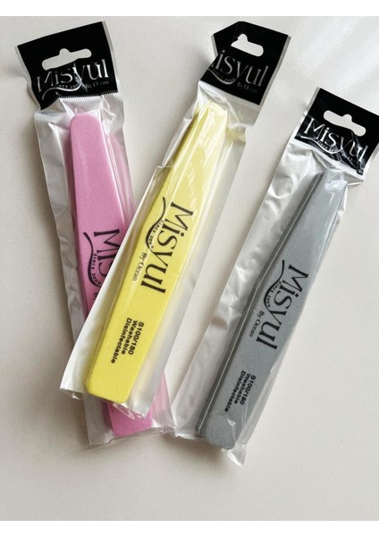 3’lü Kâğıt ve Protez Tırnak Törpüsü Seti, Bakım ve Temizlik Için Ideal