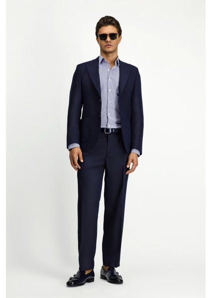 Slim Fit Yünlü Armürlü Ceket fırsatları