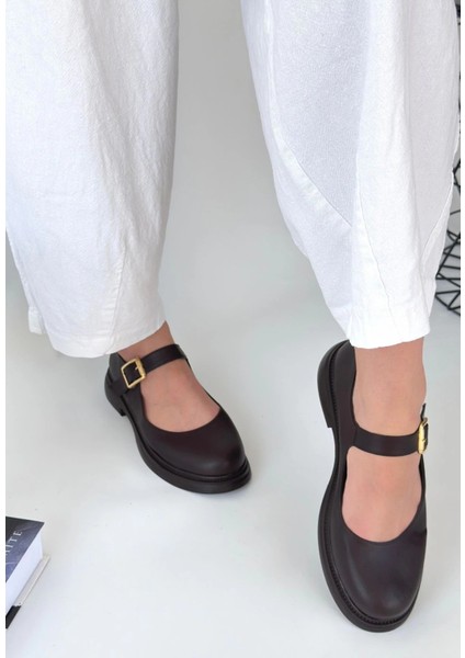 Yokox Siyah Rugan Oxford Ayakkabı modelleri