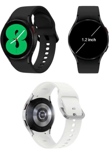 Allzey Akıllı Saat Bluetooth Bağlantılı Yuvarlak Ekran Plastik Kordonlu indirimleri