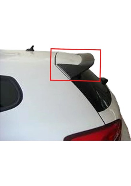 Scirocco Makyajsız Kasa Spoiler ((Parlak Siyah Boyalı))
