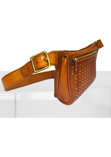Kadın Handmade Hakiki Deri Bel Çantası Ago fiyatları