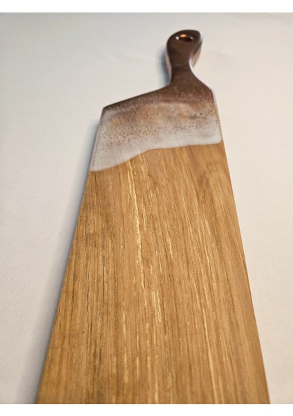 Gürgen Ağacı Özel Tasarım Epoksi Sunumluk – 45X11X2 cm fiyatları