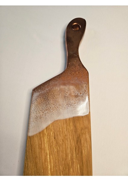 Gürgen Ağacı Özel Tasarım Epoksi Sunumluk – 45X11X2 cm indirimleri