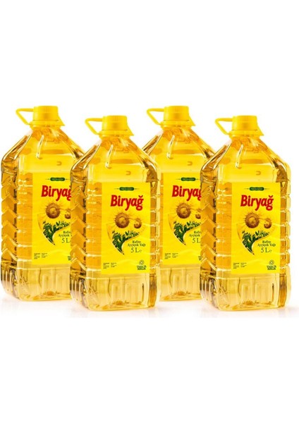 Ayçiçek Yağı 5 Lt Pet x 4 Adet
