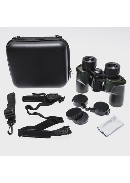 7X30 Profesyonel Su Geçirmez El Dürbünü 1000M/137M Yeşil