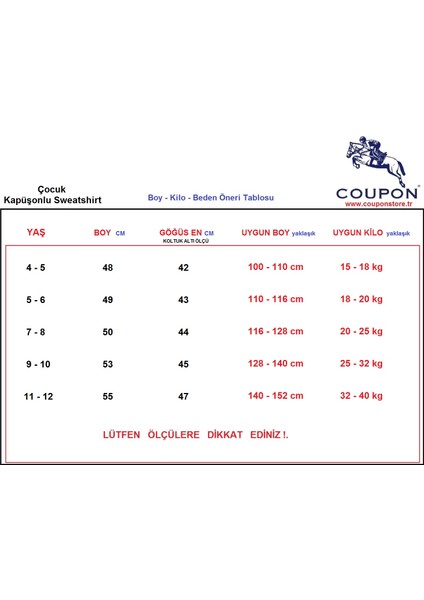 Çocuk Kapüşonlu Sweatshirt fiyatları