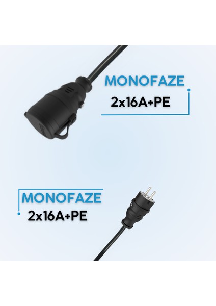 5 Metre Taşınabilir Ev Tipi Şarj Cihazları Için Uzatma Kablosu modelleri
