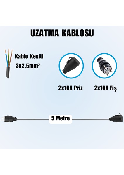 5 Metre Taşınabilir Ev Tipi Şarj Cihazları Için Uzatma Kablosu fırsatları