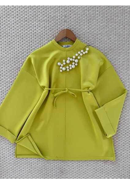 Yandan Yırtmaçlı Scuba Tunik