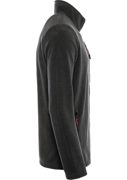 Dik Yaka Polar Hırka Mont 3 Cepli Kalın Polar Unisex fırsatları
