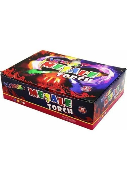 Mesa Le 10'lu Paket Fitilsiz 60SN Sarı Renk Düğün, Sünnet, Kına ve Organizasyon Için