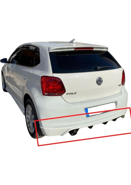 Polo Mk5 2010-2014 Makyajsız Kasa Arka Ek (( Boyasız ))