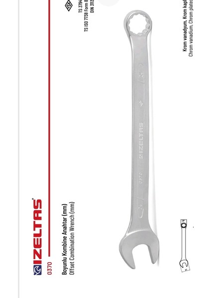 Kombine Anahtar Boyunlu 10MM