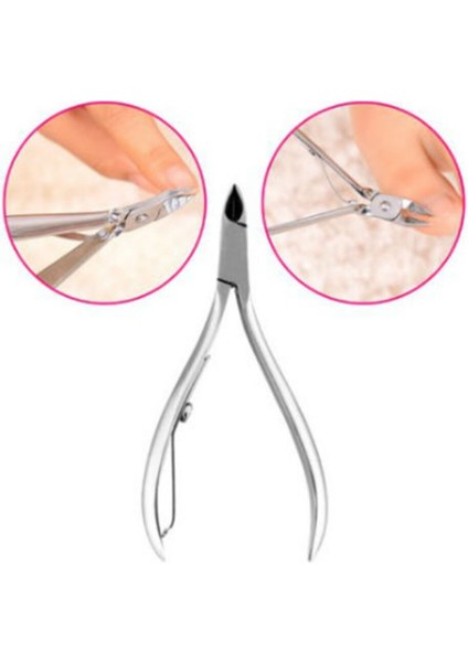 Ince Uçlu Tırnak Pensi, Manikür Temizleme ve Bakım Aracı