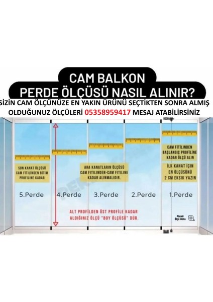 Cam Balkon ve Pvc Pencere&kapı Piliseli Perde Vidalamalı Sistem