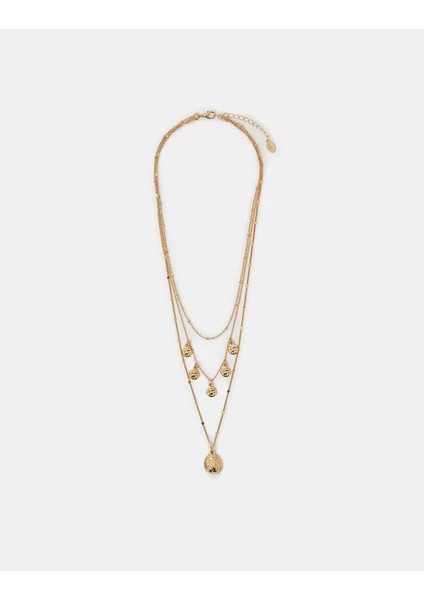 Disc Kolye Set x 3 Gold fiyatları