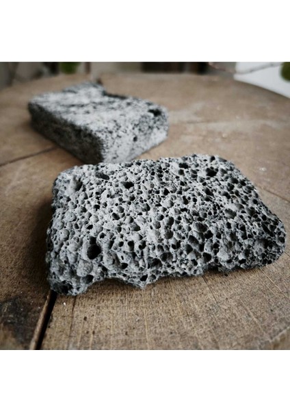 Iki Parça Volkanik Ponza Taşı, Topuk Bakımı ve Temizliği Için Doğal Set modelleri