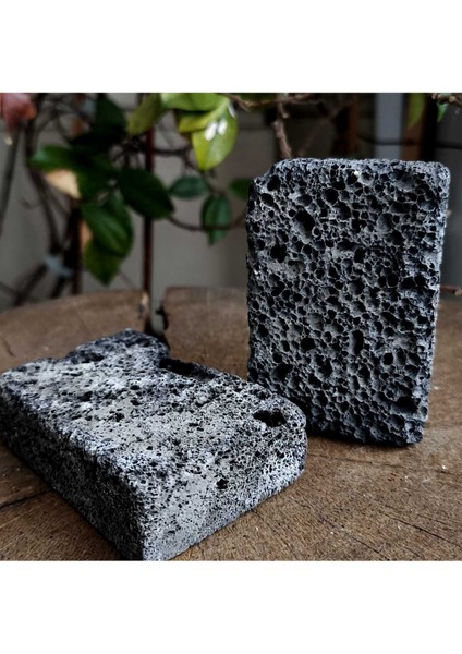 Iki Parça Volkanik Ponza Taşı, Topuk Bakımı ve Temizliği Için Doğal Set indirimleri