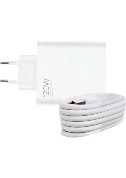 Allzey 120 Watt Turbo Hızlı Şarj Aleti Seti Hızlı Şarj Adaptörü Beyaz fırsatları