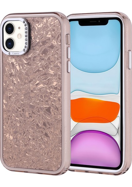 Apple iPhone 11 Kılıf Taşlı Tasarımlı Kapi Kapak