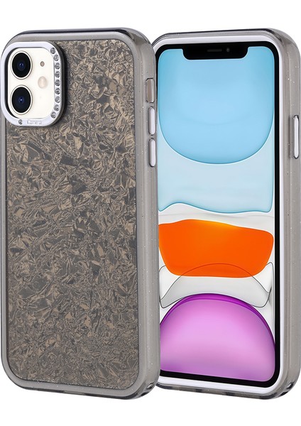Apple iPhone 11 Kılıf Taşlı Tasarımlı Kapi Kapak