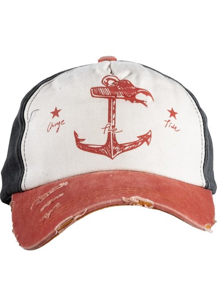 Denizci Çapa Eskitme Balıkçı Denizci Şapka Turuncu fiyatları