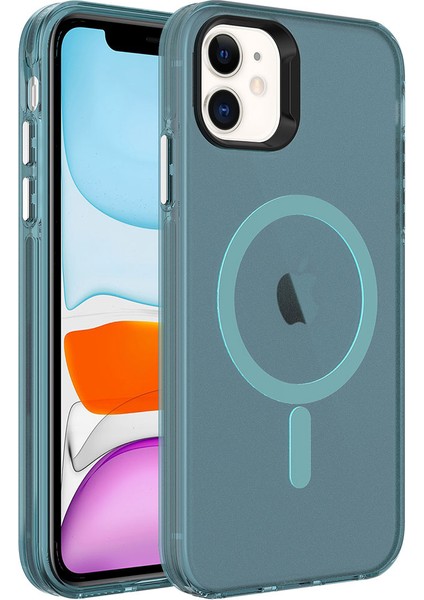 Apple iPhone 11 Kılıf M-Safe Şarj Özellikli Buzlu Transparan C-Pro Sert Kapak fiyatları