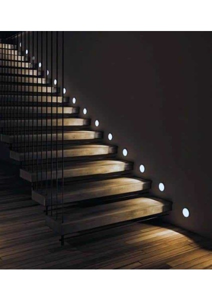 Sensörlü Ledli Koridor ve Merdıven LED Spot Yuvarlak Gunısıgı fiyatları