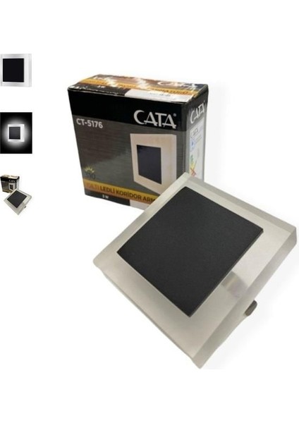 CT-5176 3W Mavi Ledli Koridor ve Merdiven Duvar Armatürü fiyatları