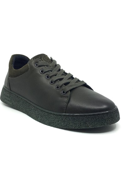 %100 Deri Ortopedik Erkek Kışlık Rahat Günlük Sneaker Ayakkabı 40-44