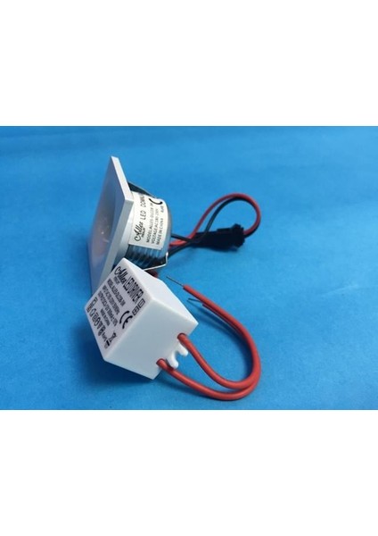 3W Günışığı Işık Kare Beyaz Kasa Yıldız Spot modelleri