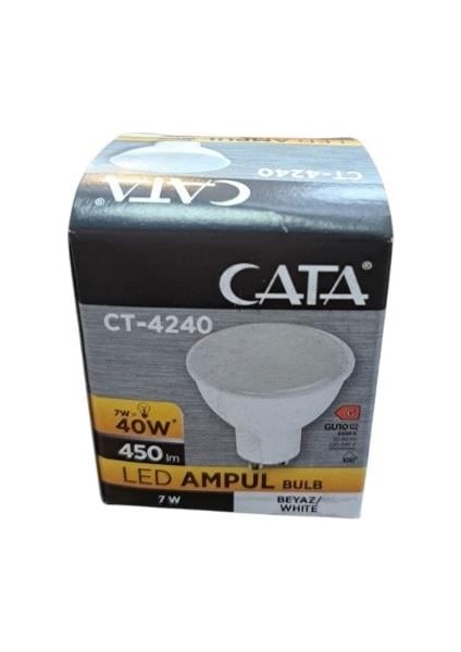 CT-4240 7W LED Ampul Gu-10 Günışığı Cata fiyatları